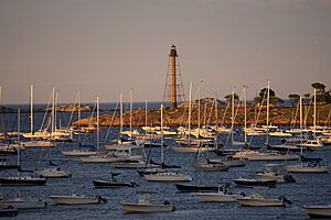 Marblehead Light sunset