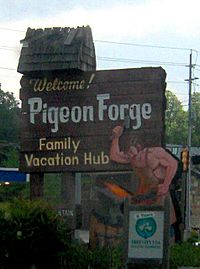 Welcome sign