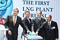 Sakhalin-II LNG production plant opening