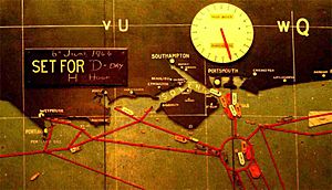 Southwick house - D day departures 1944-6-6