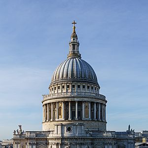 St Paul's Cathedral Dome from One New Change - Square Crop