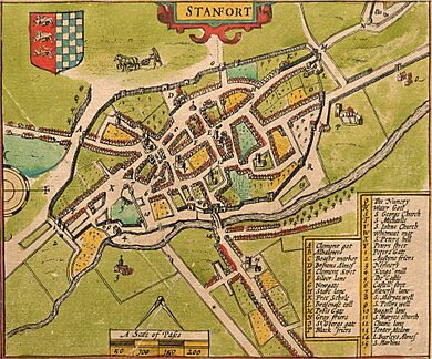 Stamford map