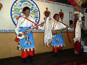 Tibetan dancing