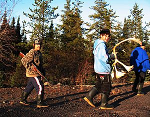 Two Cree boys, near Chisasibi, Quebec.JPG