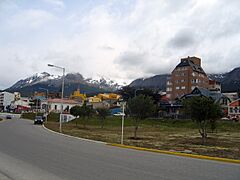 Ushuaia city view