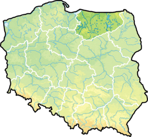 Location within Poland