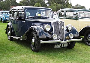 Wolseley 18 December 1937 2321cc