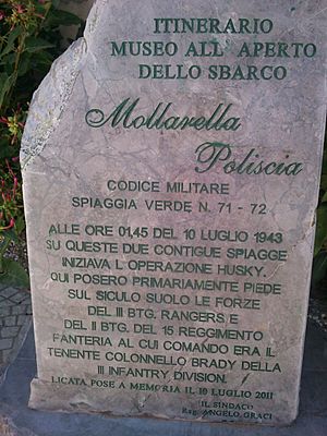 10 Luglio 1943 Sbarco in Sicilia degli Alleati a Licata Settore Joss Spiaggia di Mollarella e Poliscia