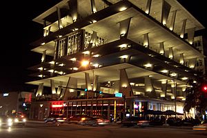 1111 Lincoln Road at night