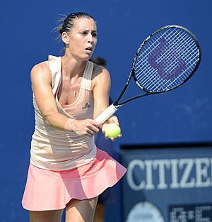 2014 US Open (Tennis) - Tournament - Flavia Pennetta (15071937466)