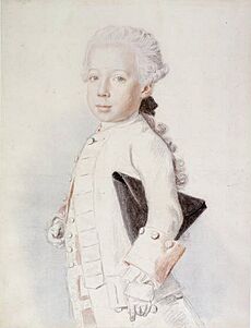 Archduke Maximilian Franz of Austria 1762 by Liotard