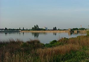 Brent reservoir dam