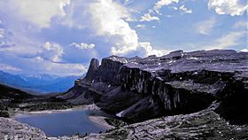 Castle Mtn. above Rockbound Lake