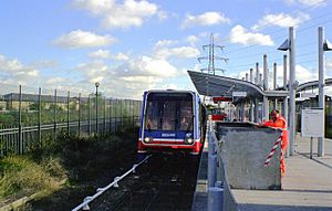 Docklands Light Railway, Beckton - geograph.org.uk - 1660823