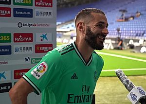 Karim Benzema in 2020