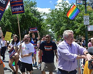 Kennedy at Chicago's Pride Parade(6-25-17)