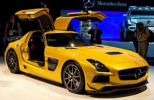 Mercedes Benz AMG SLS Black