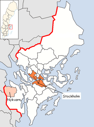 Nykvarn Municipality in Stockholm County.png