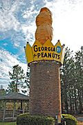 Peanut monument, Ashburn, GA, US