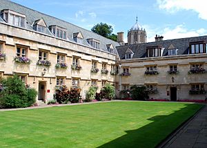 Pembroke College quad