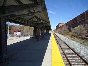 Plymouth station facing inbound 1