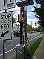 Portable pedestrian crossing signals