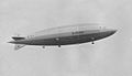 R101 in flight