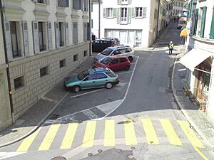 Really bad parking in Aubonne