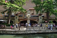 San Antonio River Walk July 2017 28 (Aztec Theatre)