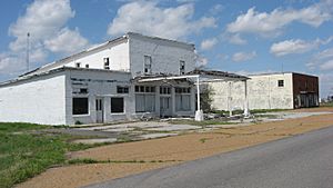 Abandoned buildings in Sassafras Ridge