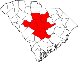 The midlands of south carolina