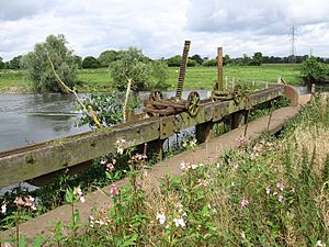 Tutbury - Mill Fleam Sluice