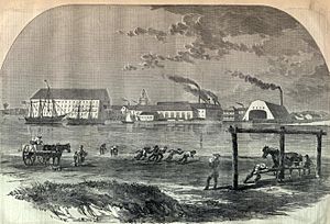 Washington-navy-yard early illustration