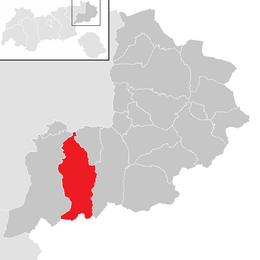 Location in the district