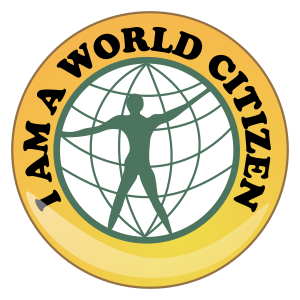 World citizen badge