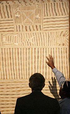 Yirrkala Bark Painting