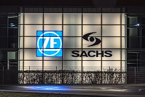 ZF Sachs Logo Schweinfurt 2012