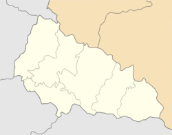 Solomonovo is located in Zakarpattia Oblast