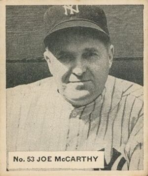 1936 Goudey Joe McCarthy