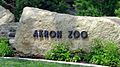 Akron Zoo sign