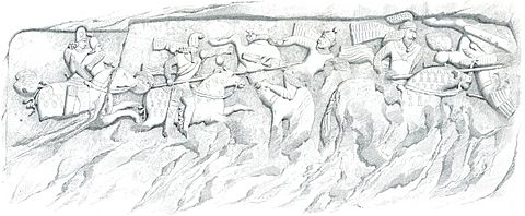 Ardachir relief Firuzabad 1