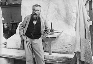 August rodin dornac 1898