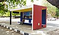 Bus stop in Chandigarh