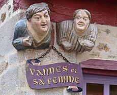 Bustes Vannes et sa femme