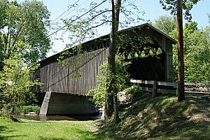 Covered Bridge Cedarburg WI May-09