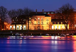 Custom house at Night