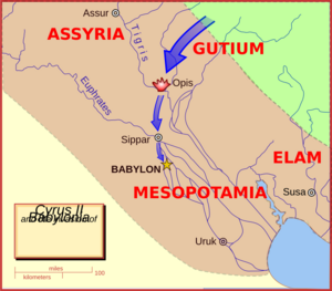 Cyrus invasion of Babylonia