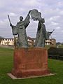 Declaration of Arbroath statue (geograph 695366)