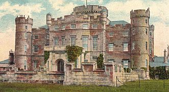 Eglinton Castle in 1930s