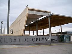 Entrada Ciudad Deportiva "Andrés Iniesta" del Albacete Balompié S.A.D